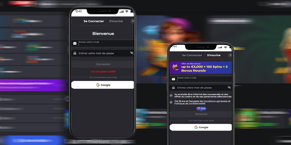 Turbo Winz App Inscription et Connexion sur Mobile