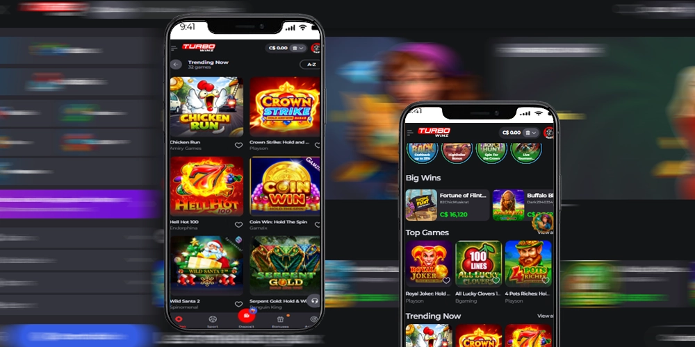 Version de Turbo Winz App sur les appareils iOS