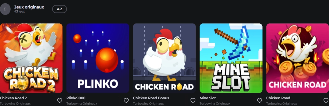 Turbo Winz Jeux Originaux