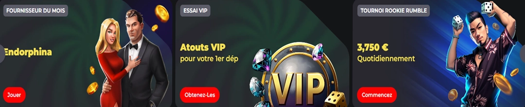 Section Turbowinz bonus pour les joueurs français